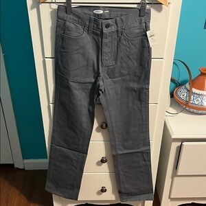 Old Navy Gray Women's Straight Leg Jeans